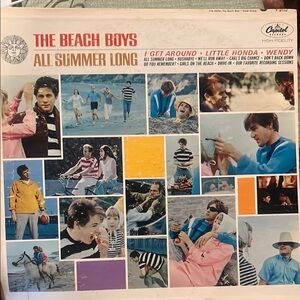 The Beach Boys 'All Summer Long' Vinyl Record